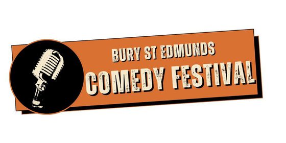 Bury St Edmunds Comedy Festival logo 560x280