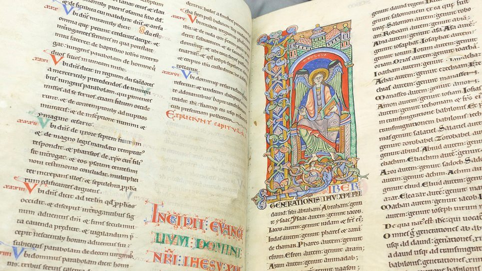 Abbey Manuscripts at Pembroke College Phil Morley 965x540