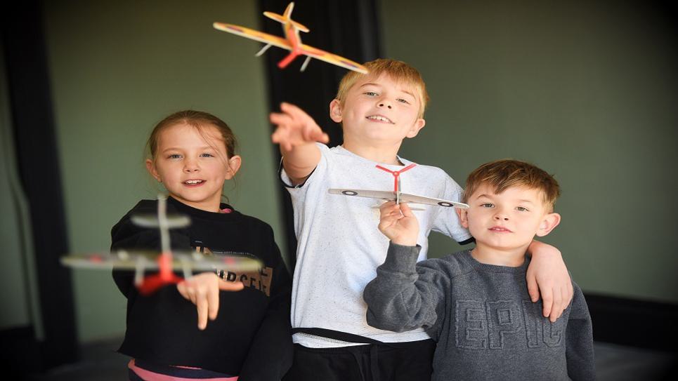 Bury St Edmunds Guildhall children with planes Bury St Edmunds Guildhall 965x540