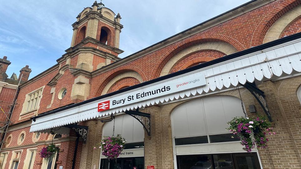 Bury St Edmunds Train Station credit Sue Warren 965x540