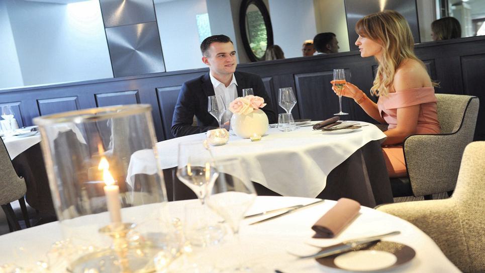 Couple Dining at Maison Bleue Maison Bleue 965x540
