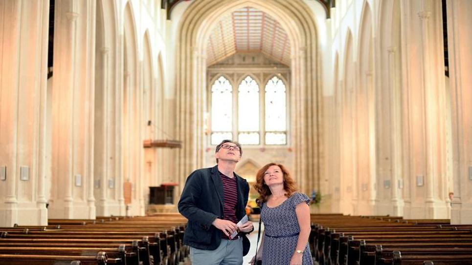 Couple in Cathedral credit Rebecca Bacon 57 resized for blog