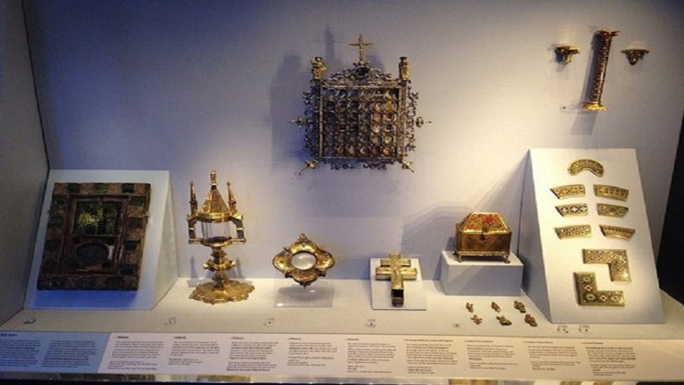 Douai Abbey reliquary Douai Abbey BLOG