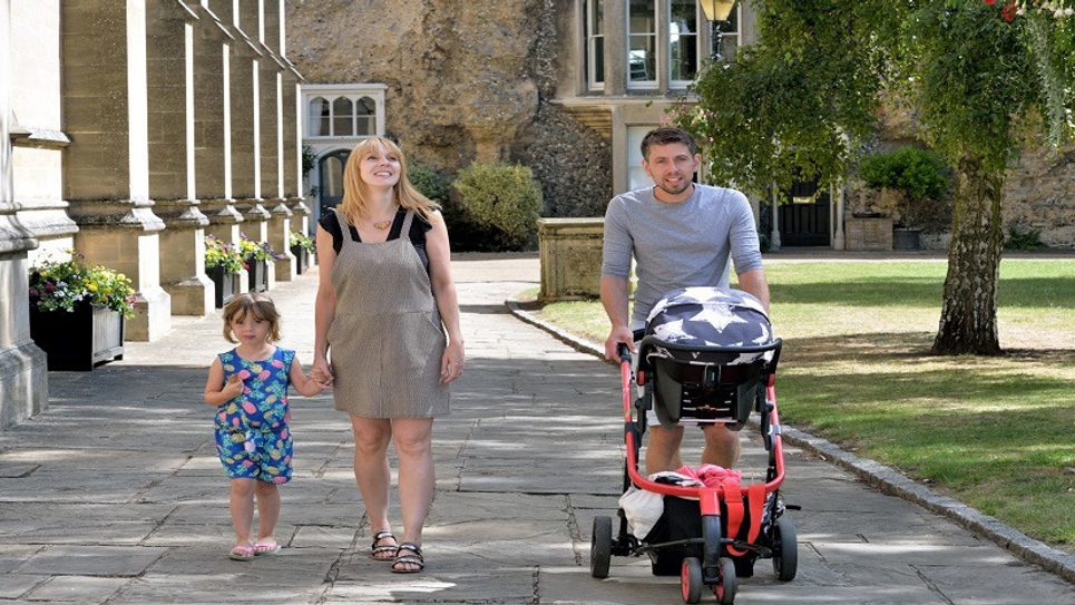 Family Walking in Bury St Edmunds Rebecca Austin BLOG