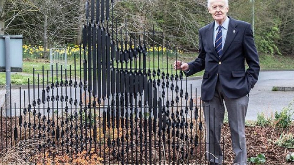 James Moore Sculpture grandson John Moore pictured BLOG