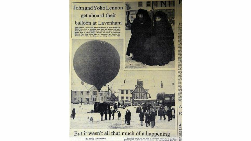 John Lennon in Lavenham EADT cutting 965x540