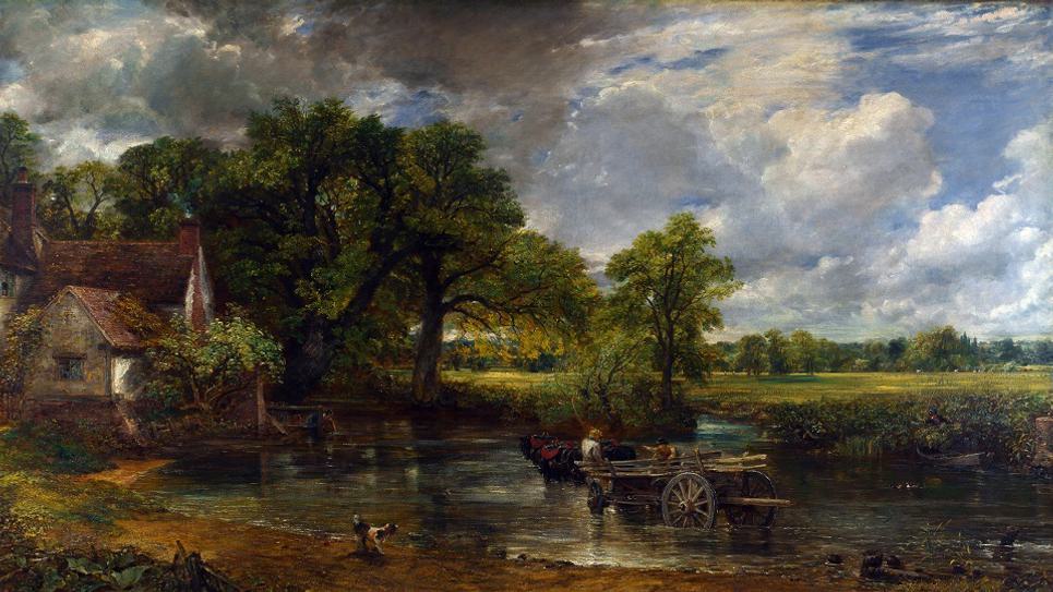 John Constable The Hay Wain 1821 965x540