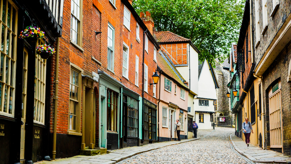 Norwichs Elm Hill Visit Norwich