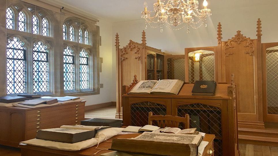 The Ancient Library at St Edmundsbury Cathedral credit Sue Warren