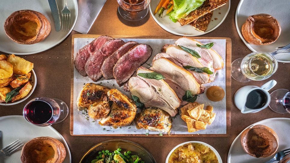 The Black Lion Long Melford Sunday Roast Sharing Platter 965x540