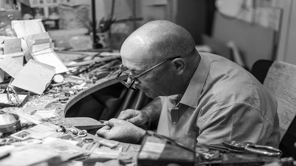 Tony Strowger at work Jewellery by Tony Strowger BLOG