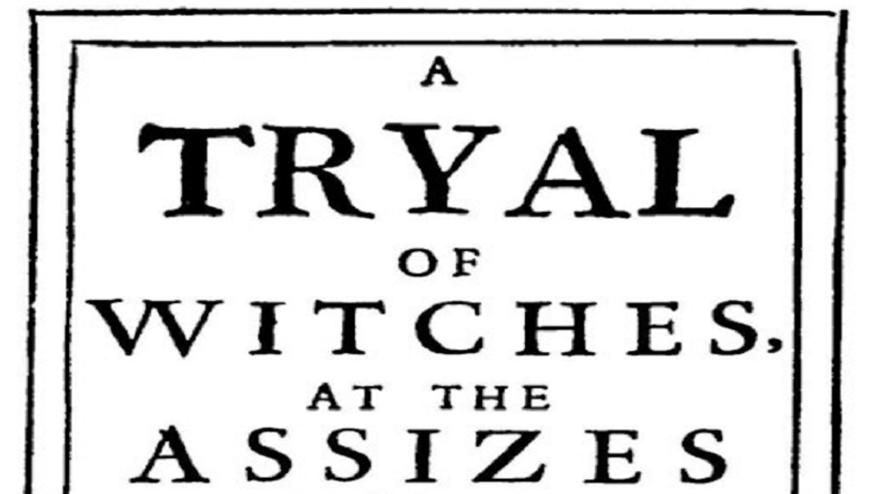 Tryal of Witches sign
