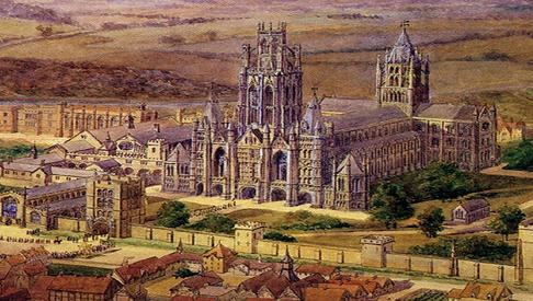 Abbey of St Edmund Depiction 1500x390