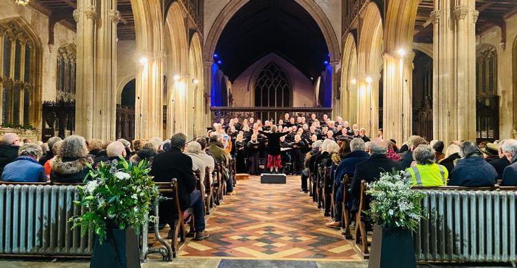 Bury Bach Choir Christmas Lavenham Church 750x390
