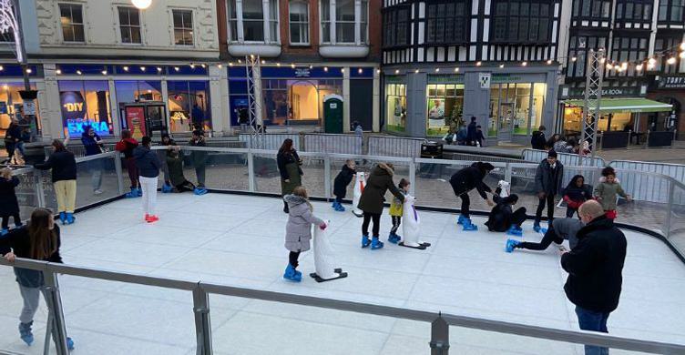 Bury St Edmunds Family Christmas Ice Rink 750x390