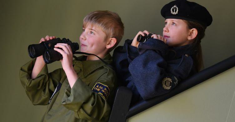 Bury St Edmunds Guildhall WWII Ops Room children 750x390