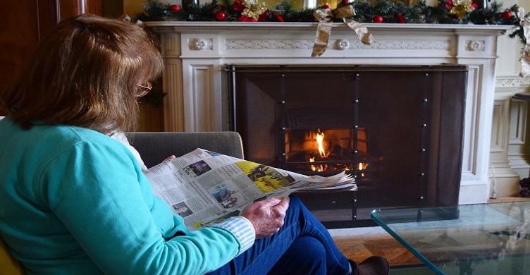 Christmas at The Ickworth fireplace The Ickworth 750x390