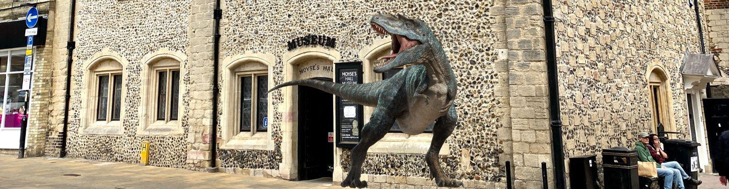 The summer of the dinosaur in Bury St Edmunds