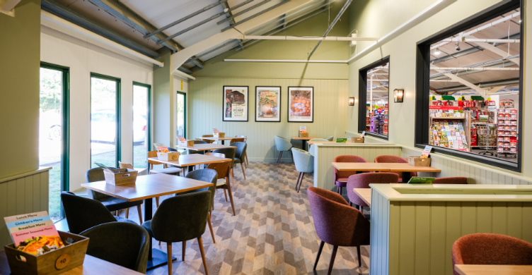 Dobbies Garden Centre cafe 2