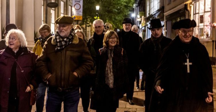 Ghostly and Macabre Walk participants 750x390