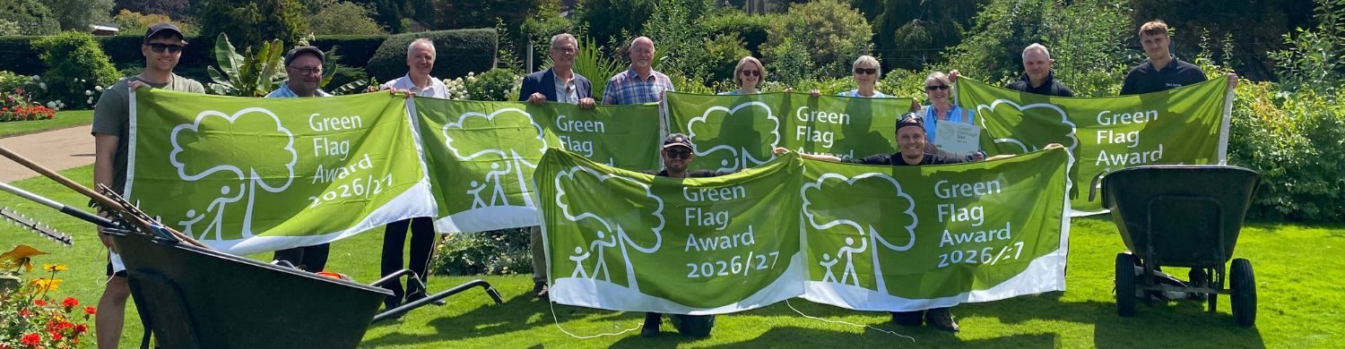 National Recognition for Bury St Edmunds and Beyond's Award-winning Parks