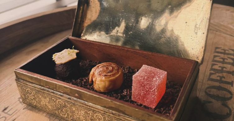 Hand crafted petit fours 1921 Angel Hill 750x390