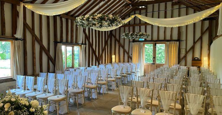 Haughley Park Barn ceremony room 2 750x390