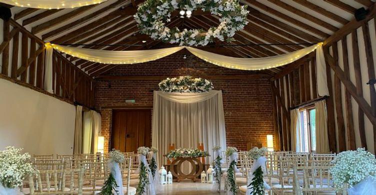 Haughley Park Barn ceremony room 750x390