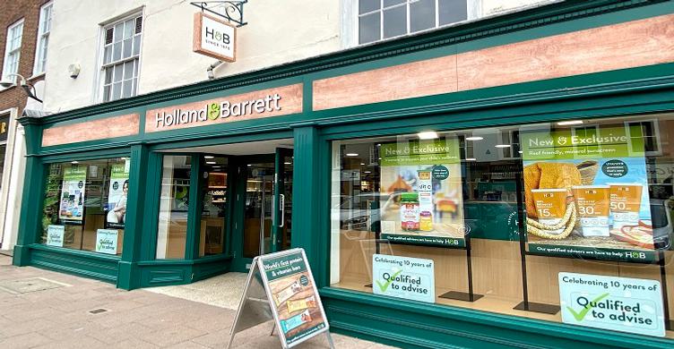 Holland and Barrett exterior Sue Warren 750x390