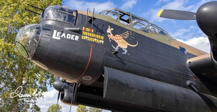 Lancaster fly past Rougham 2025 750x390