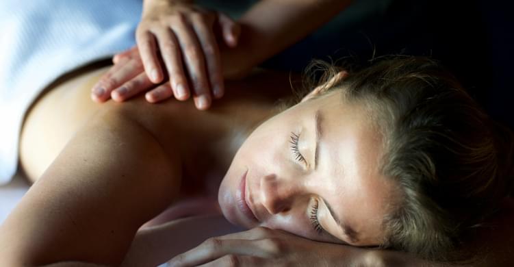 Massage at Weavers House Spa at the Swan at Lavenham Hotel image Temple Spa med