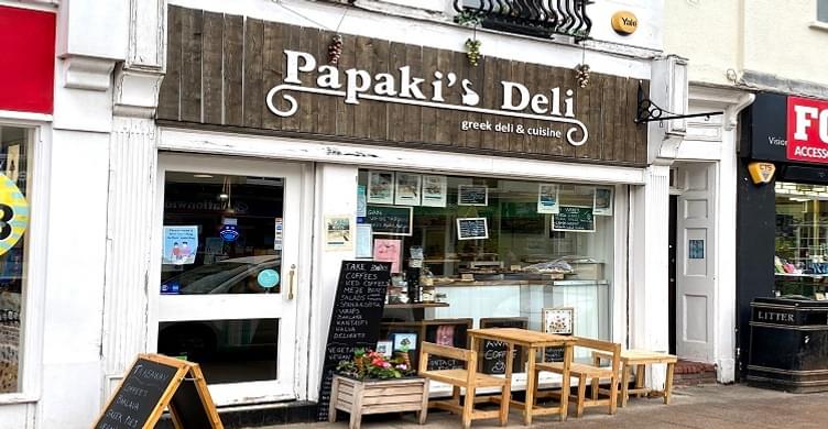 Papaikis Deli outside dining 750x390