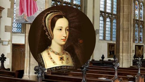 St Marys Church hero aisle and Mary Tudor 1500x390