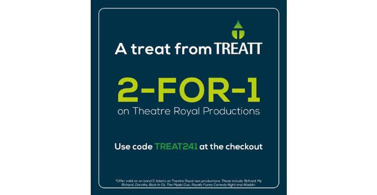 Treatt 241 Offer Theatre Royal productions 2024 750x390