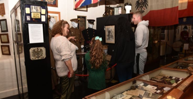 Suffolk Regiment Museum volunteers 736x376 1