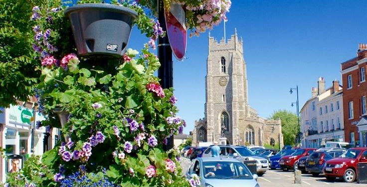Sudbury town centre credit Robin Drury courtesy of Sudbury Town Council 750x390